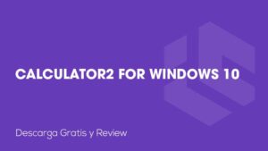 Calculator2 for Windows 10