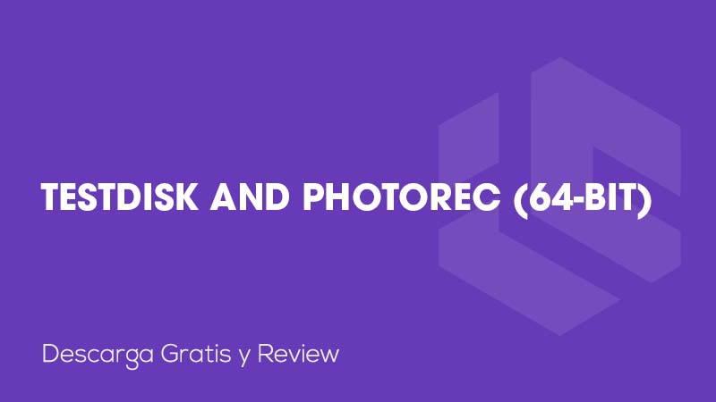 TestDisk and PhotoRec (64-bit)
