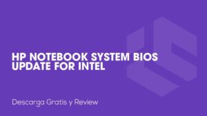HP Notebook System BIOS Update for Intel