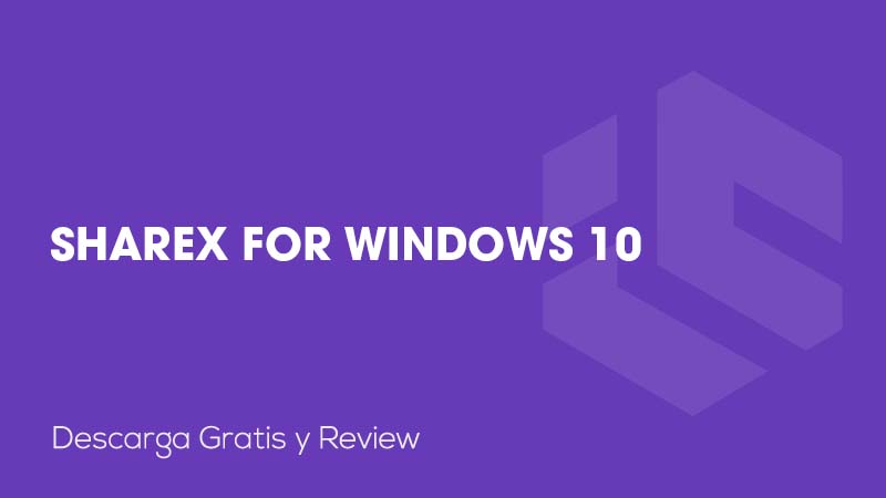 ShareX for Windows 10
