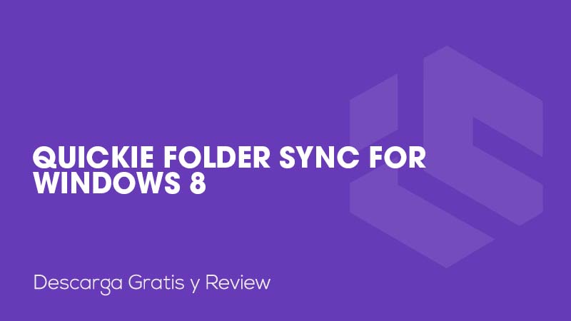 Quickie Folder Sync for Windows 8