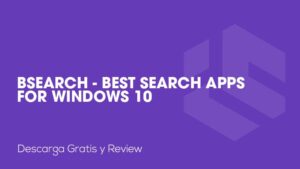 BSearch - BEST Search Apps for Windows 10