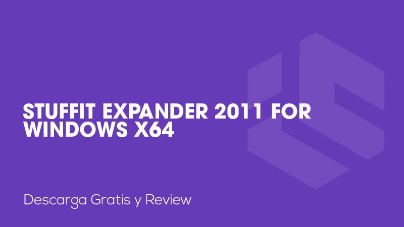 StuffIt Expander 2011 for Windows x64