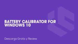 Battery Calibrator for Windows 10