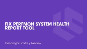 Fix PerfMon System Health Report Tool