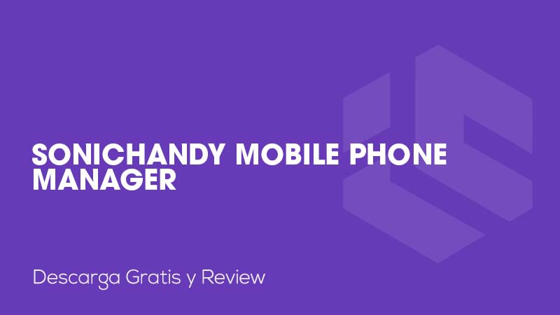 SonicHandy Mobile Phone Manager