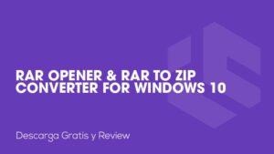RAR Opener & RAR to ZIP Converter for Windows 10