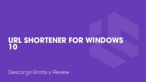 Url Shortener for Windows 10