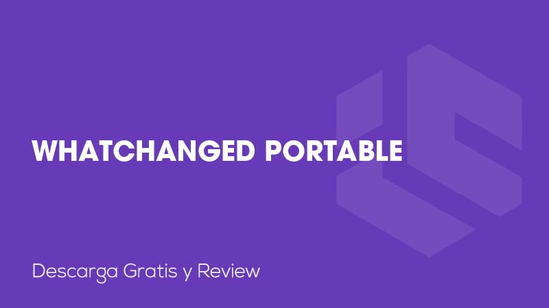 WhatChanged Portable