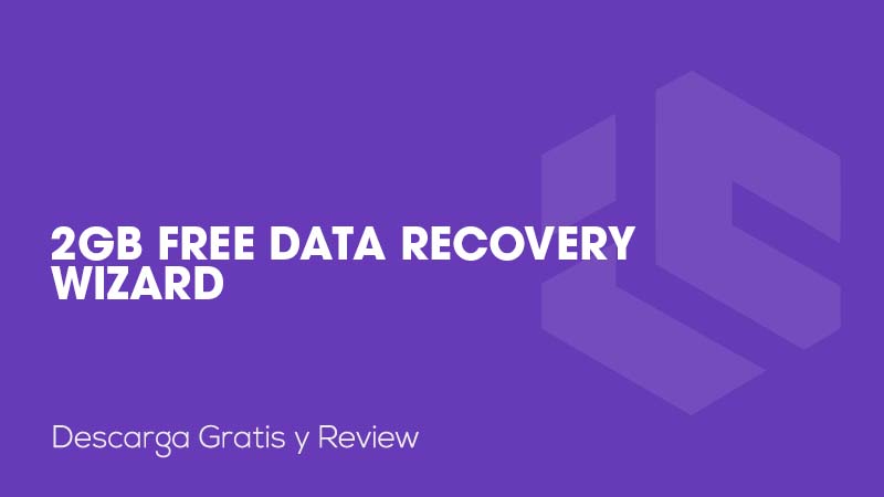 2GB Free Data Recovery Wizard