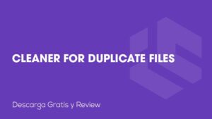 Cleaner for Duplicate Files