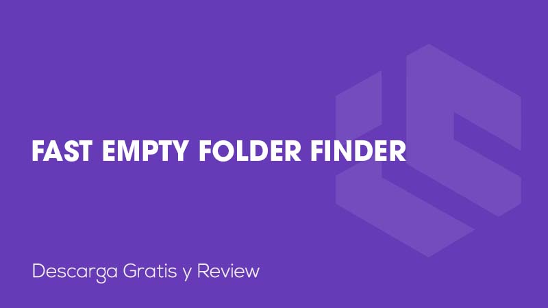 Fast Empty Folder Finder