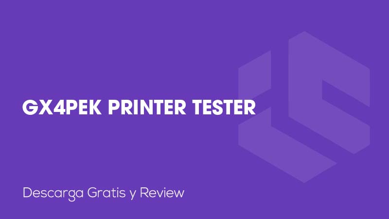 GX4PEK Printer Tester