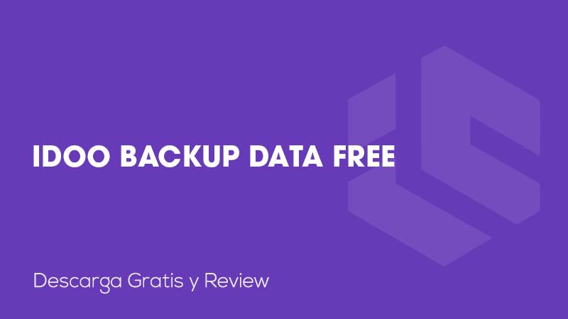 Idoo Backup Data Free