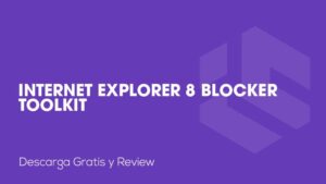 Internet Explorer 8 Blocker Toolkit