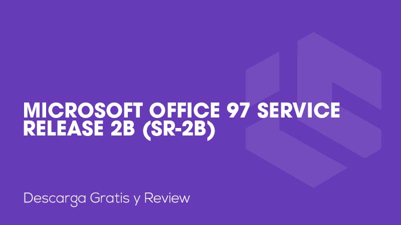 Microsoft Office 97 Service Release 2b (SR-2b)