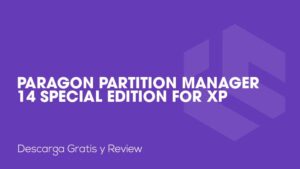Paragon Partition Manager 14 Special Edition for XP