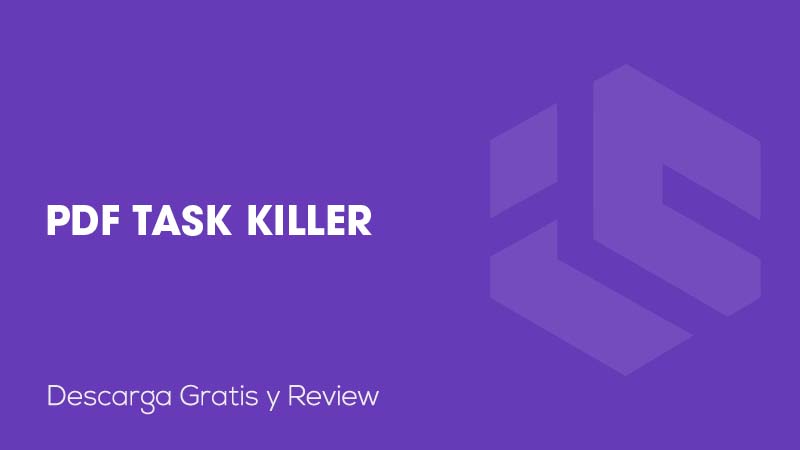 PDF Task Killer