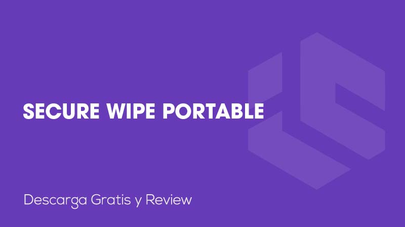 Secure Wipe Portable