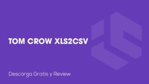 Tom Crow XLS2CSV