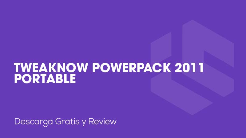 TweakNow PowerPack 2011 Portable