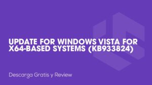 Update for Windows Vista for x64-based Systems (KB933824)