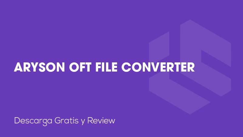 Aryson OFT File Converter