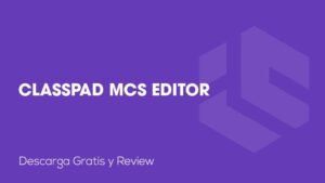 ClassPad MCS Editor